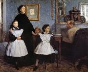 Edgar Degas Belury is family oil painting artist